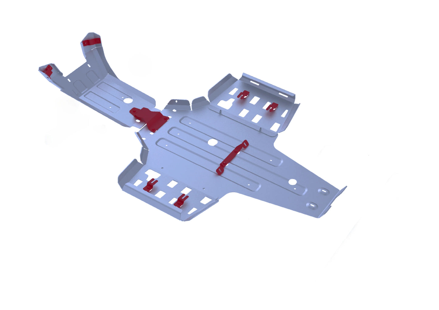 Rival - Yamaha Kodiak 700 Alloy Central Skid Plate