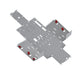 Rival - Honda Pioneer 700 Alloy Central Skid Plate