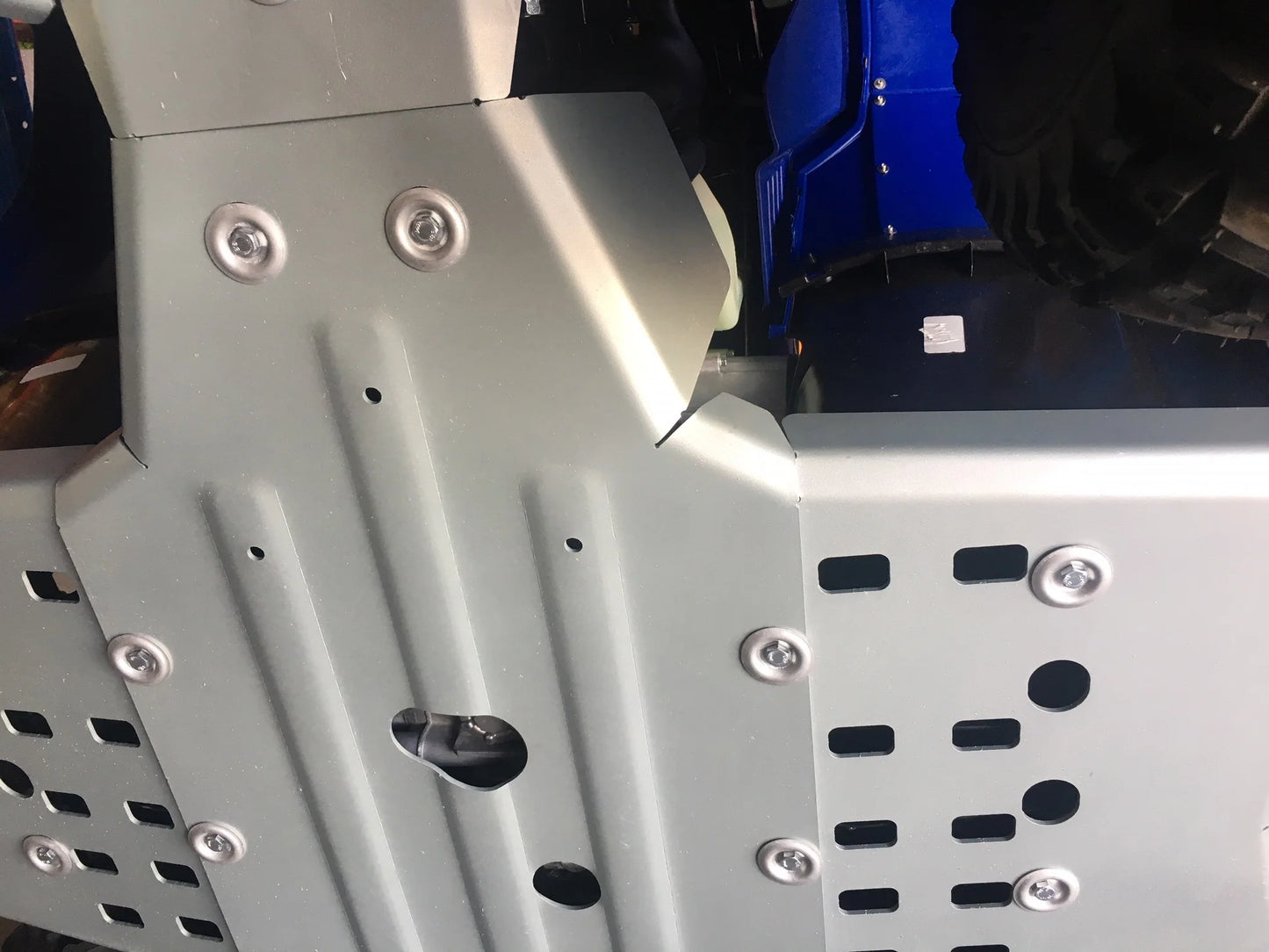 Rival - Yamaha Kodiak 450 IRS Alloy Central Skid Plate