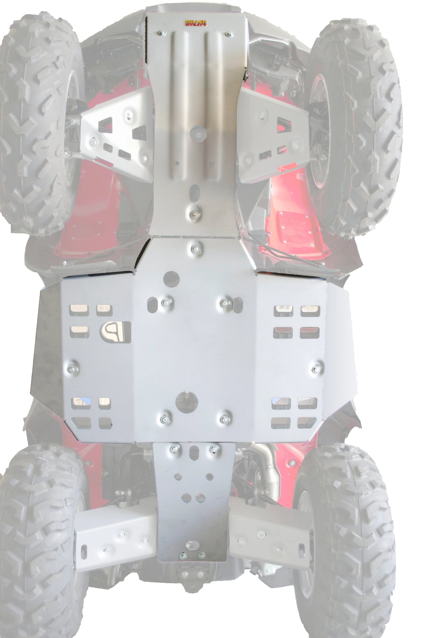 Rival - Honda TRX680 Rincon 4x4 IRS Auto Alloy Central Skid Plate