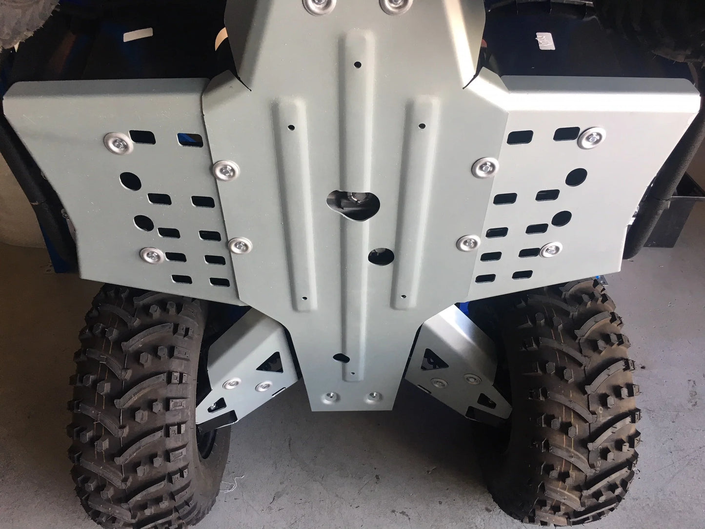 Rival - Yamaha Kodiak 450 IRS Alloy Central Skid Plate