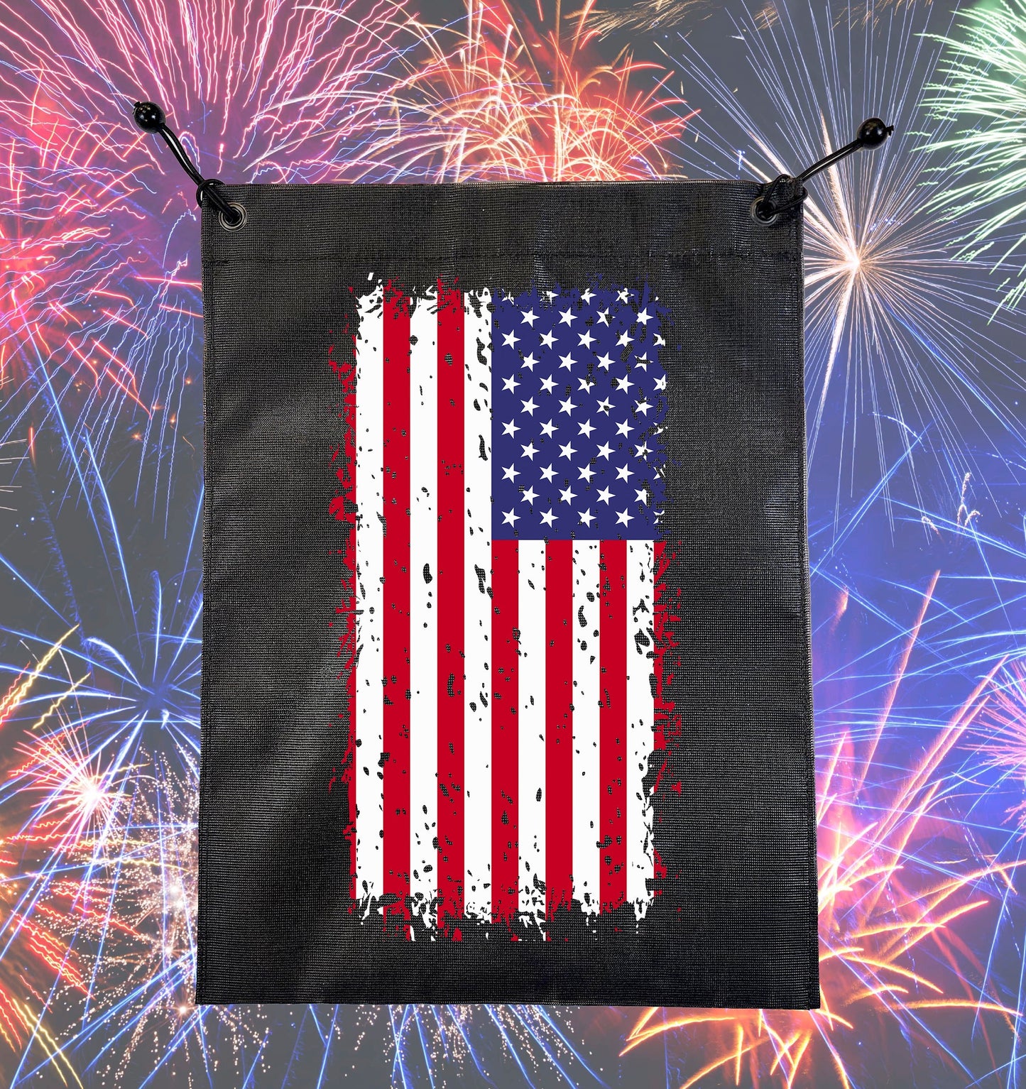 Mesh Trail Bag-American Flag - 3 Star UTV