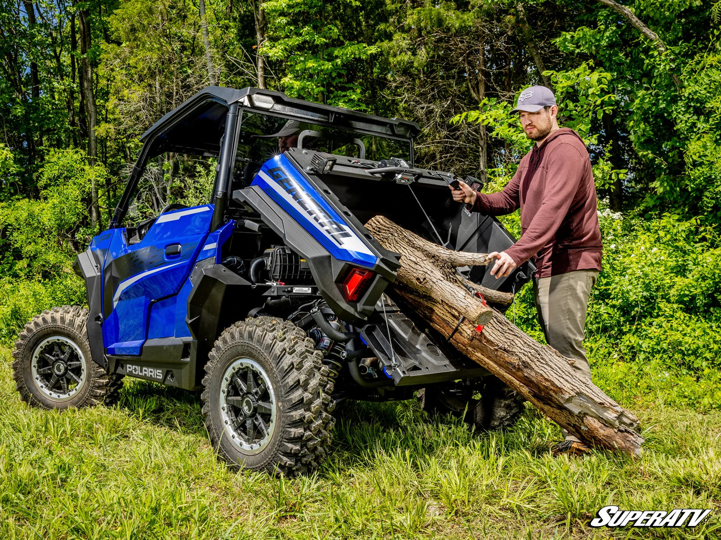 Polaris General XP 1000 Bed Winch