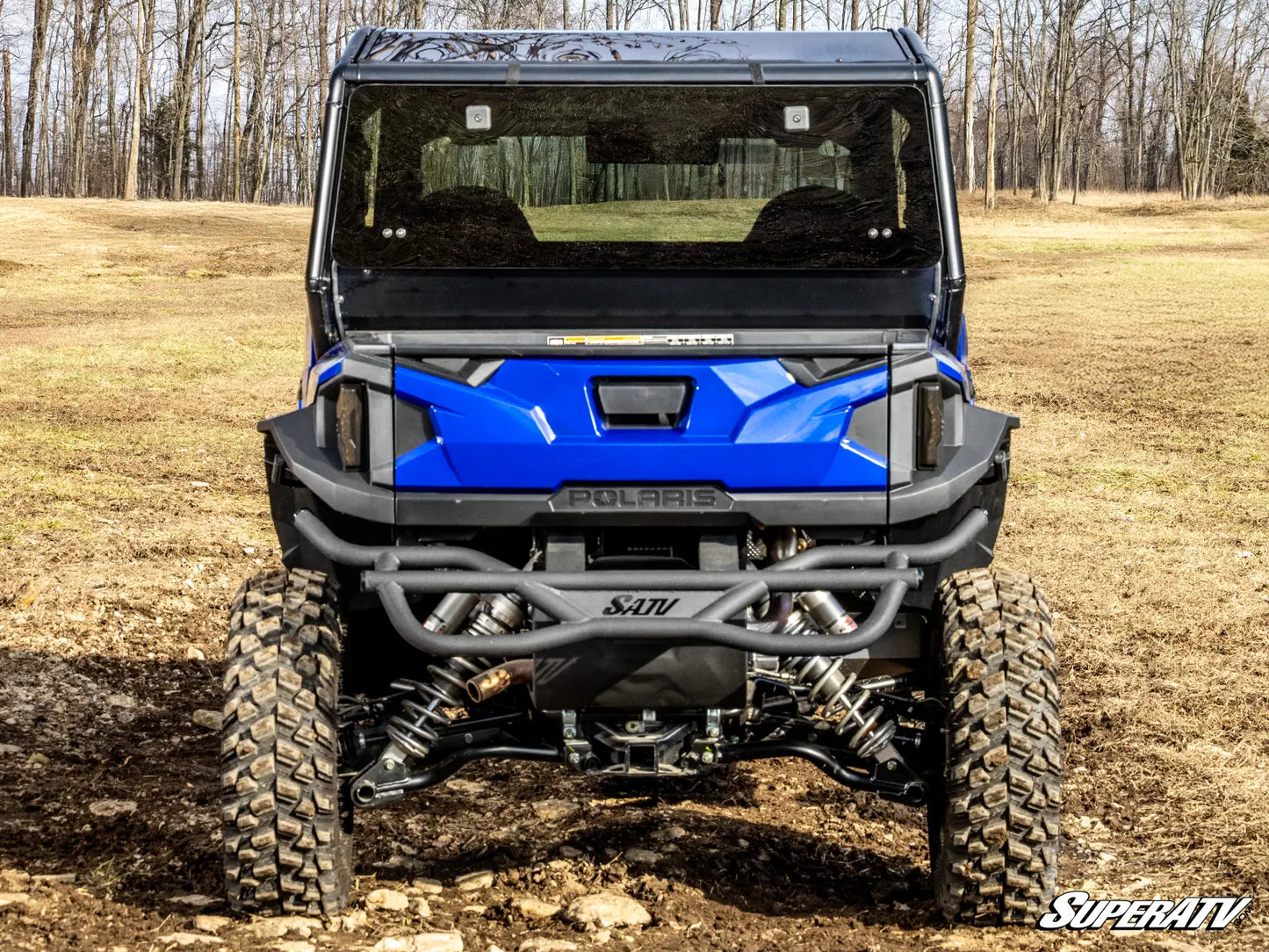 SuperATV - Polaris General 1000 Rear Glass Windshield