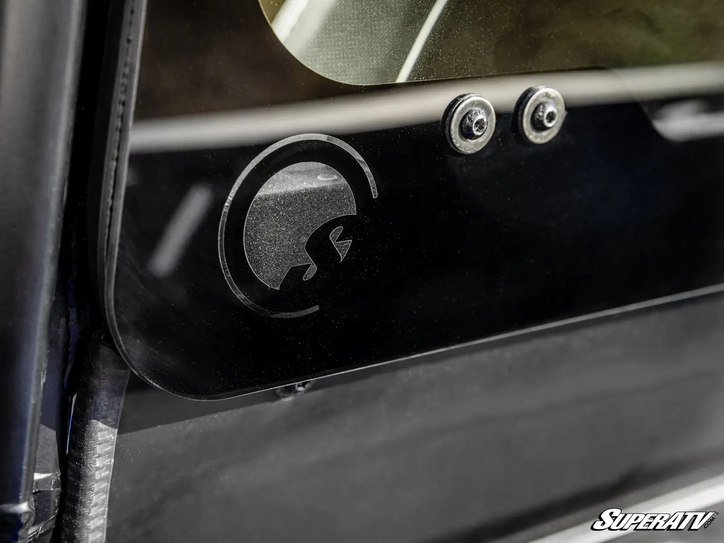 SuperATV - Polaris General 1000 Rear Glass Windshield