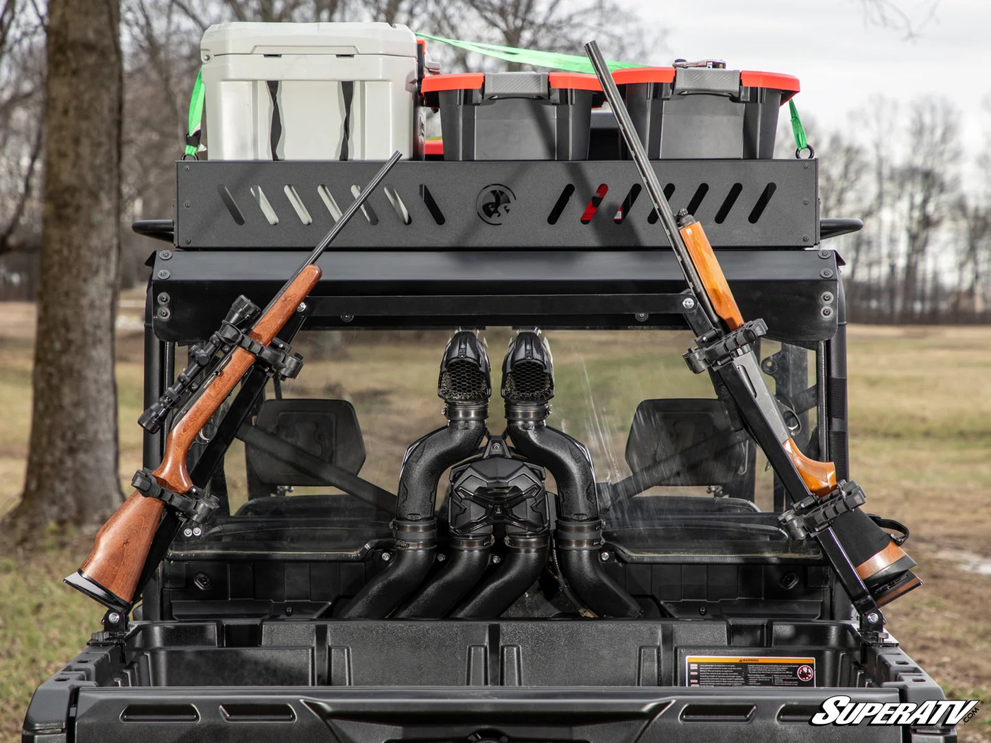 SuperATV - Can-Am Defender In-Bed Gun Rack