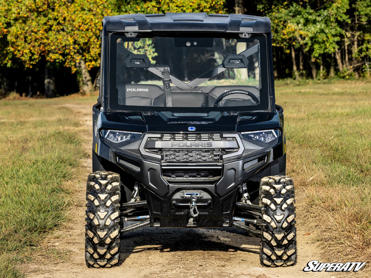 Bobcat UV34 MaxDrive Power Flip Glass Windshield