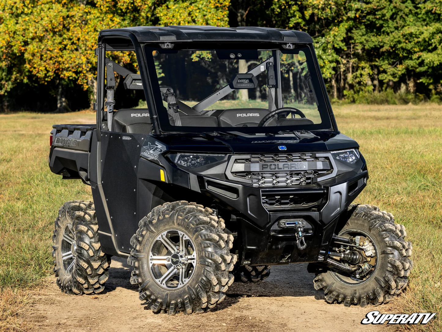 Bobcat UV34 MaxDrive Power Flip Glass Windshield