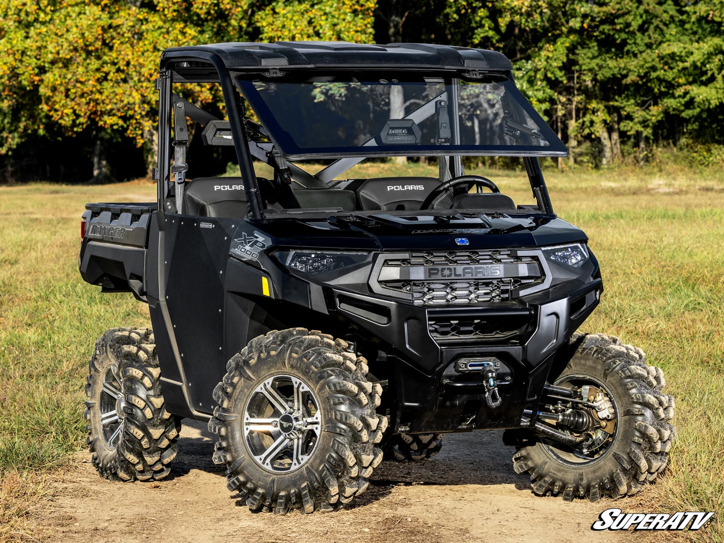 Bobcat UV34 MaxDrive Power Flip Glass Windshield