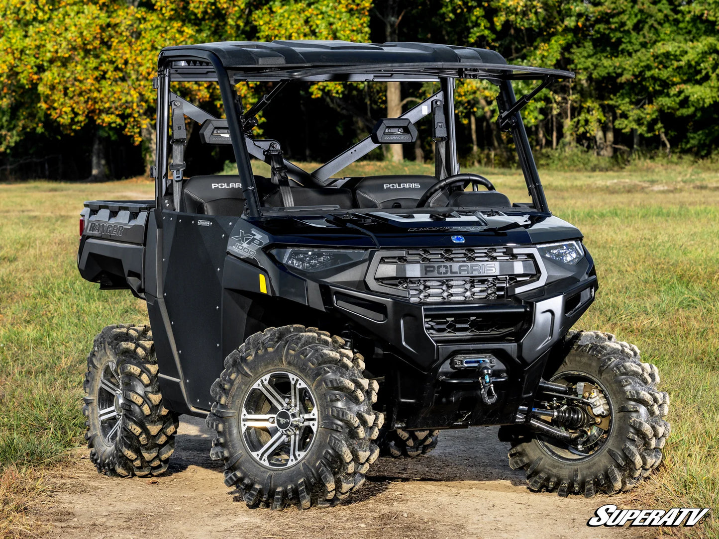 Bobcat UV34 MaxDrive Power Flip Glass Windshield