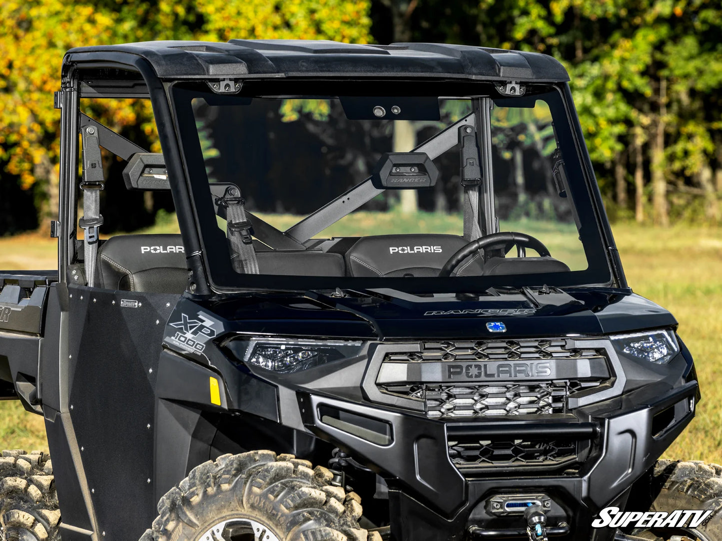 Bobcat UV34 MaxDrive Power Flip Glass Windshield
