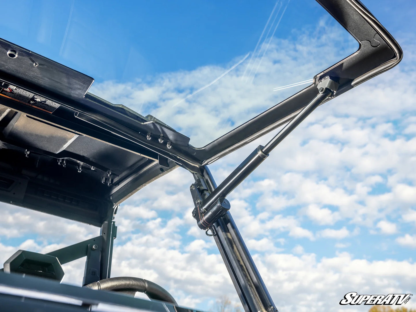 Bobcat UV34 MaxDrive Power Flip Glass Windshield