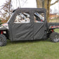 Polaris Ranger Crew Mid Size 570 - 4 Passenger - BLACK Door/Rear Window Combo - 3 Star UTV