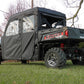 Polaris Ranger Crew Mid Size 570 - 4 Passenger - BLACK Door/Rear Window Combo - 3 Star UTV