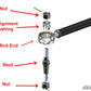 Polaris Ranger XD 1500 Heavy-Duty Tie Rod Kit