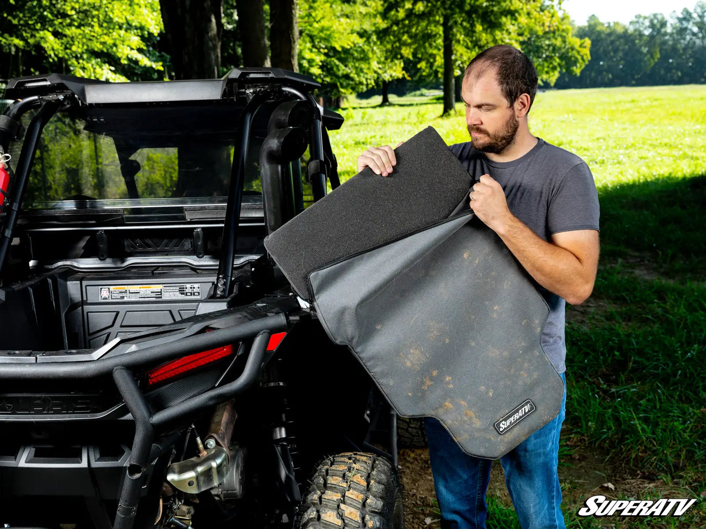 POLARIS RZR XP TURBO S PADDED HEAT SHIELD