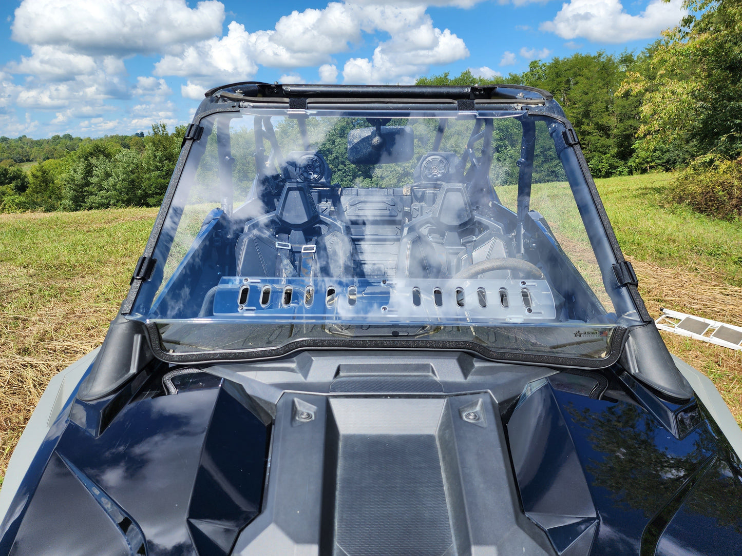 Polaris RZR Pro XP 4/Turbo R 4 - 1 Pc Windshield with Clamp and Vent Options - 3 Star UTV