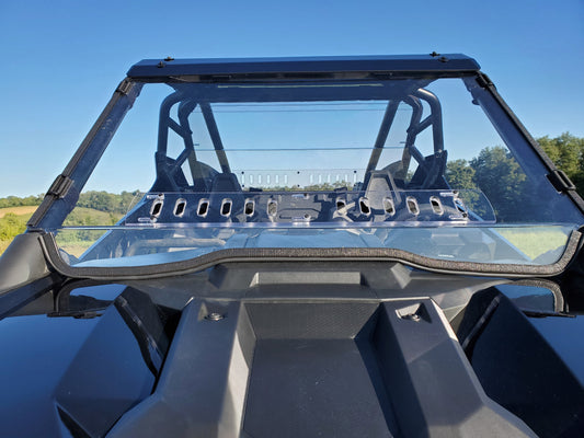 Polaris RZR PRO XP/Turbo R - 1 Pc Lexan Windshield w/Clamp and Vent Options - 3 Star UTV