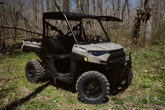 Team MSC - Polaris Ranger 1000 Tip Out Windshield - Clear & Dark Tint