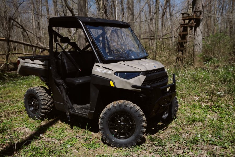 Team MSC - Polaris Ranger 1000 Tip Out Windshield - Clear & Dark Tint