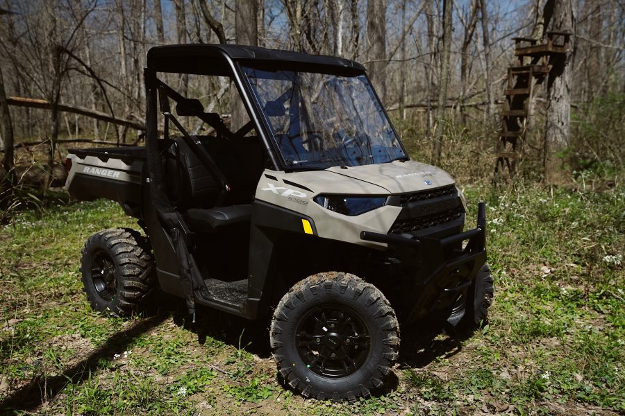 Team MSC - Polaris Ranger 1000 Tip Out Windshield - Clear & Dark Tint