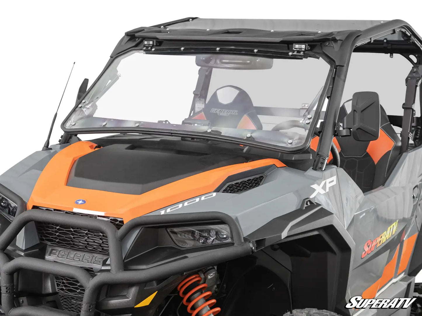 POLARIS GENERAL SCRATCH RESISTANT FLIP WINDSHIELD