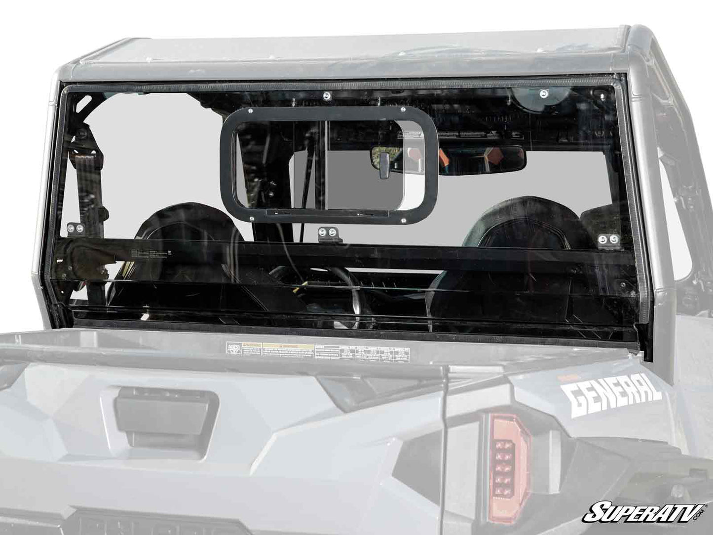 POLARIS GENERAL 1000 SLIDING REAR WINDSHIELD
