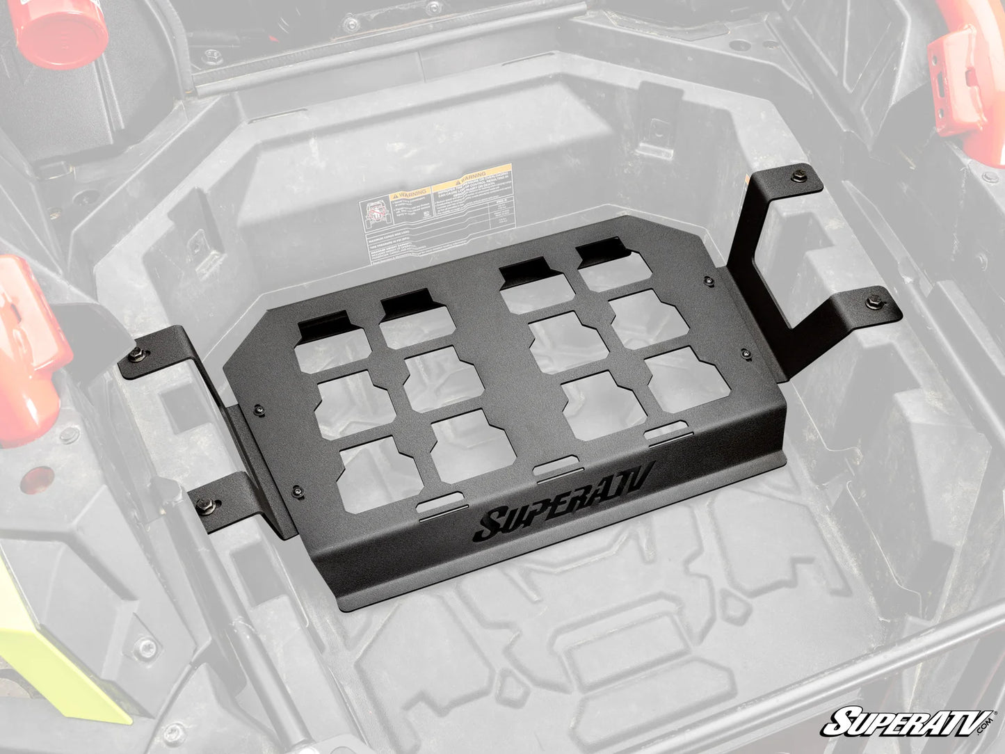 SuperATV - Polaris RZR Pro R Milwaukee Compatible Bed Mount