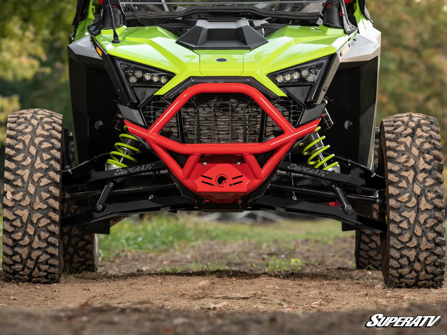POLARIS RZR TURBO R SIDEWINDER A-ARMS—1.5" FORWARD OFFSET