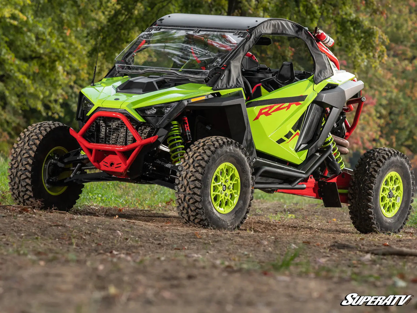 POLARIS RZR TURBO R SIDEWINDER A-ARMS—1.5" FORWARD OFFSET