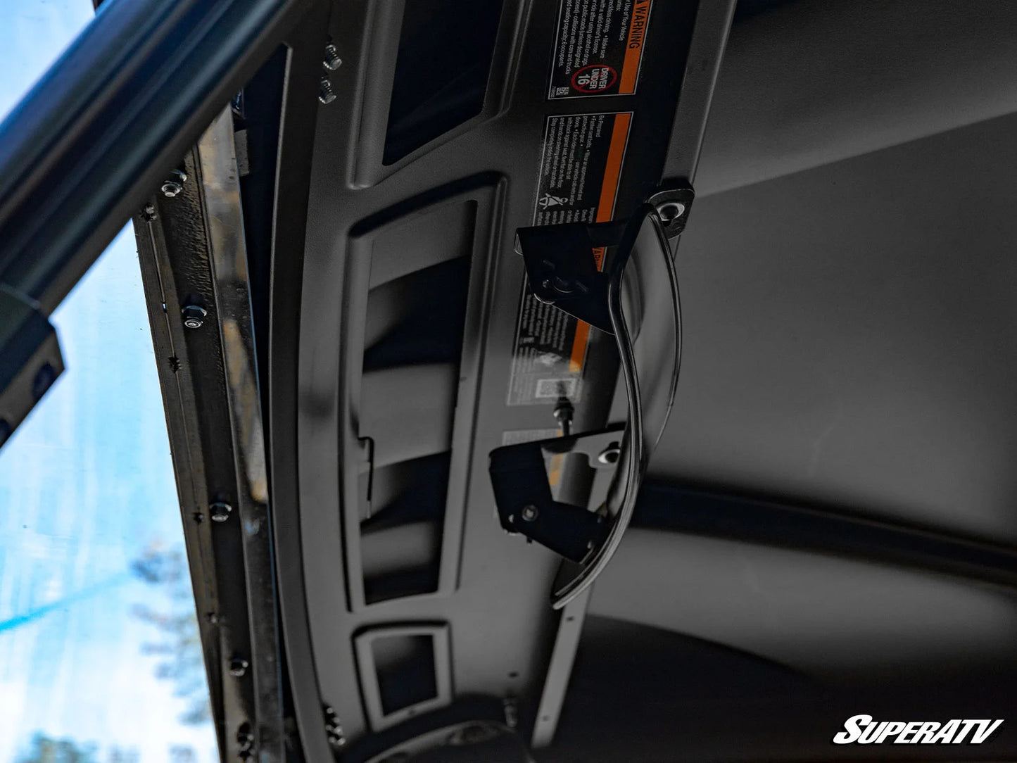 SuperATV - Polaris 17" Curved Rear View Mirror