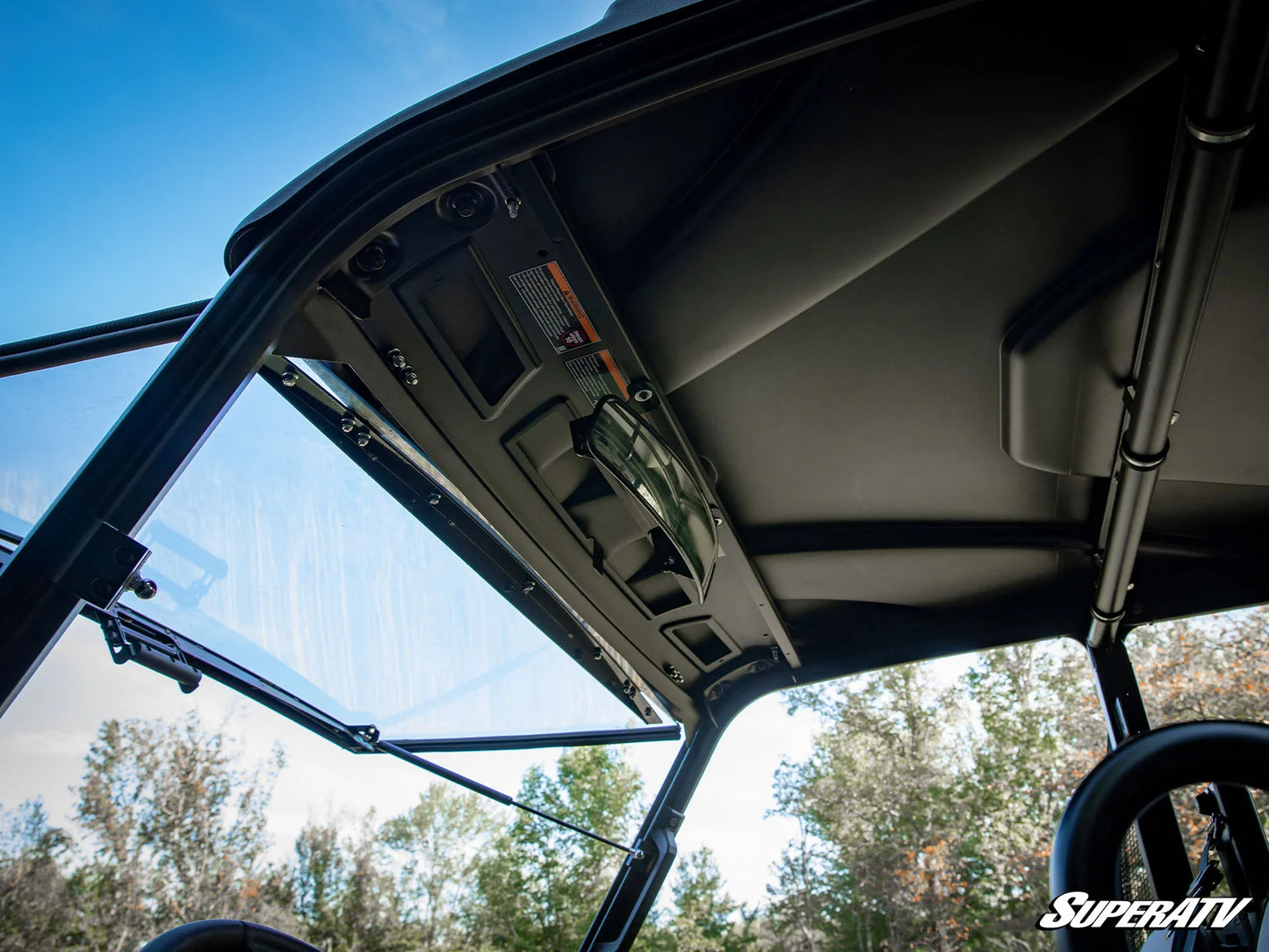 SuperATV - Polaris 17" Curved Rear View Mirror