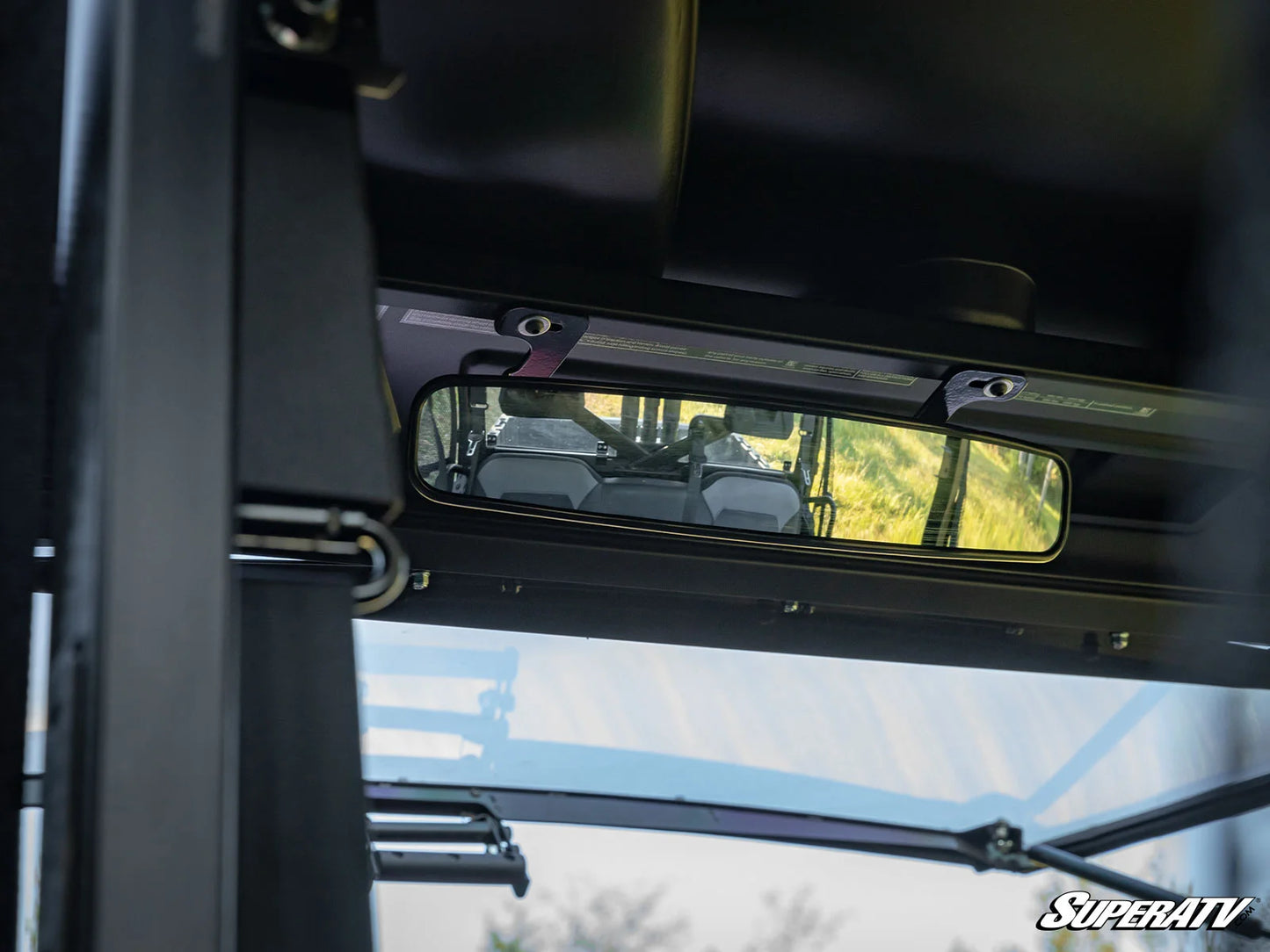 SuperATV - Polaris 17" Curved Rear View Mirror