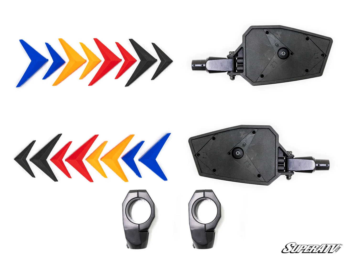 SuperATV - Arctic Cat / Textron Seeker Side View Mirrors