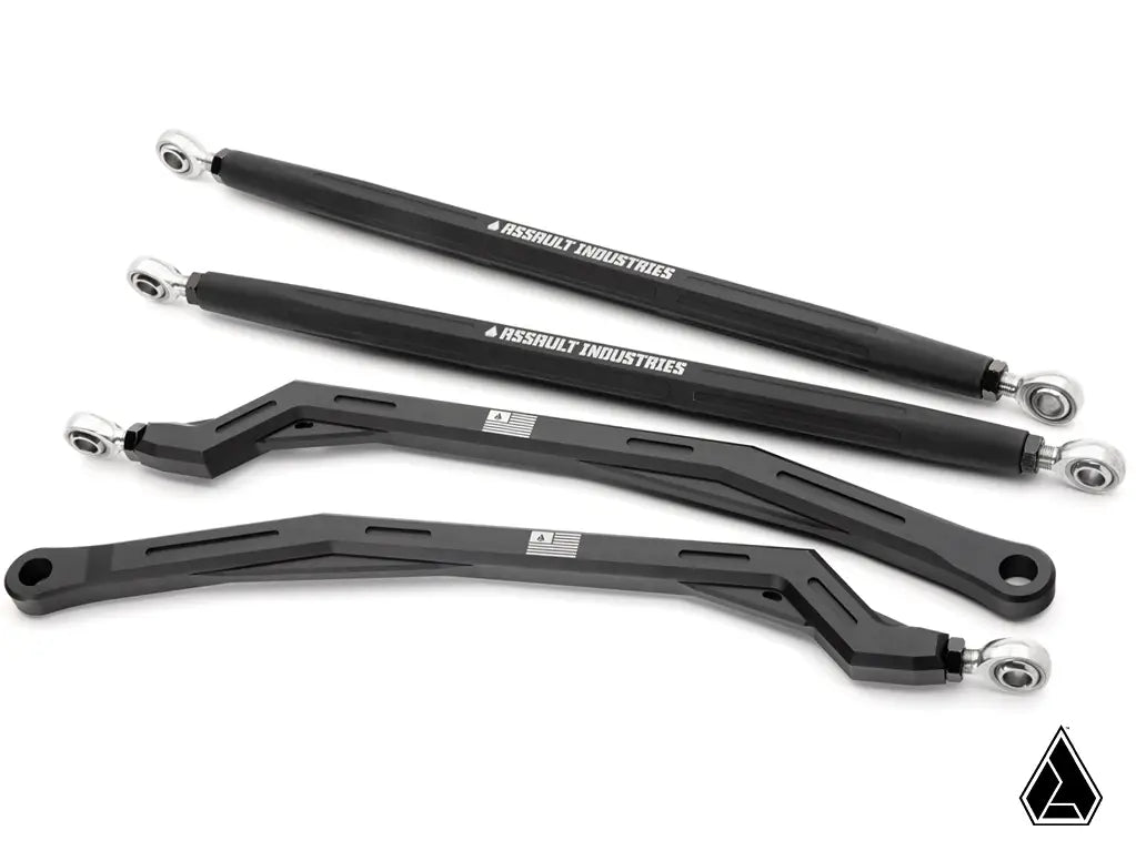 ASSAULT INDUSTRIES HIGH CLEARANCE QUICK CAMBER RADIUS RODS (FITS: POLARIS RZR XP TURBO)
