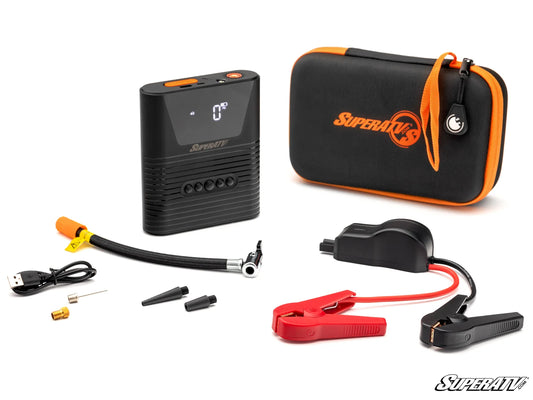 SUPERATV - JUMP STARTER WITH AIR COMPRESSOR