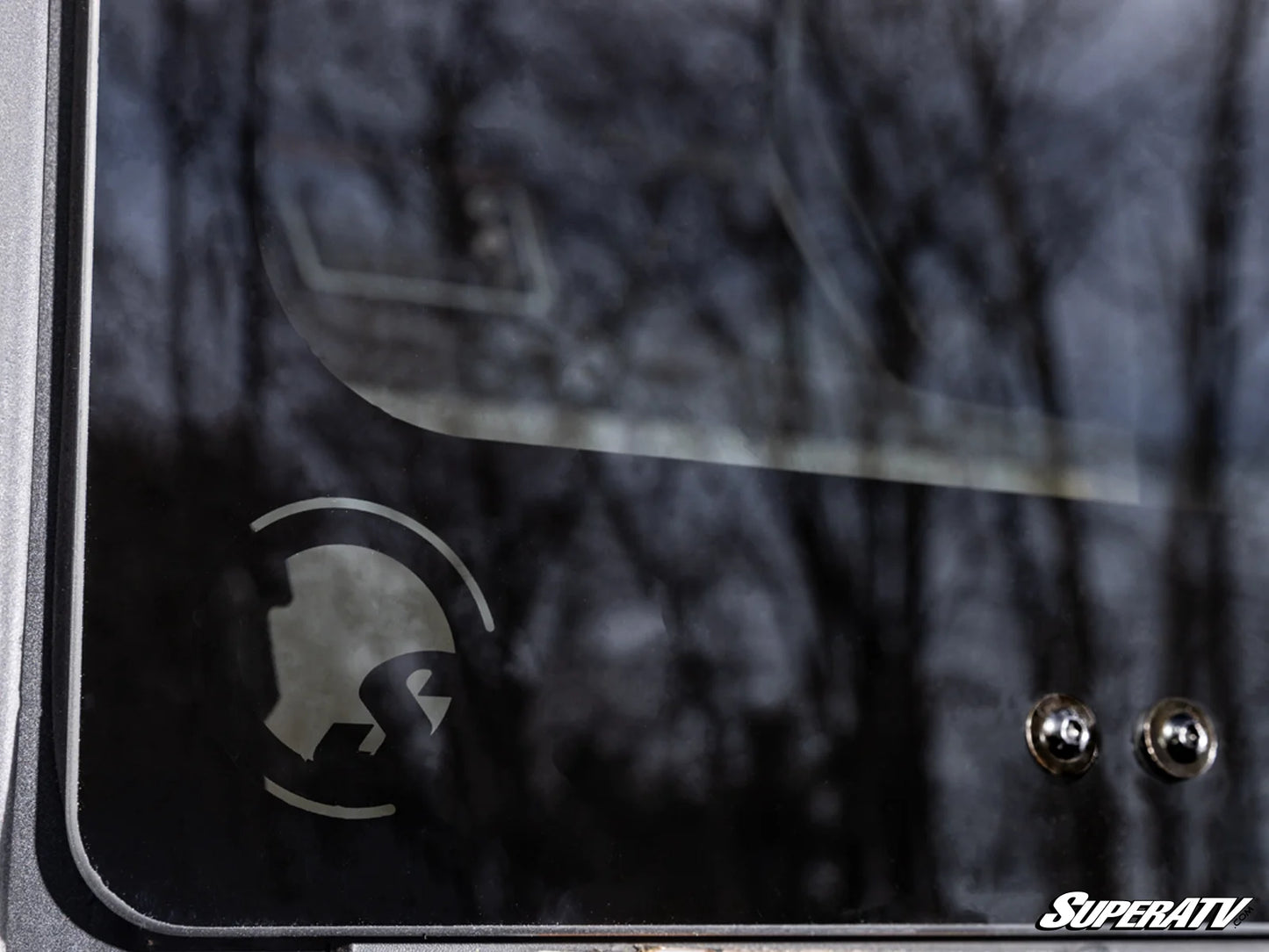 SuperATV - Can-Am Defender Glass Sliding Rear Windshield