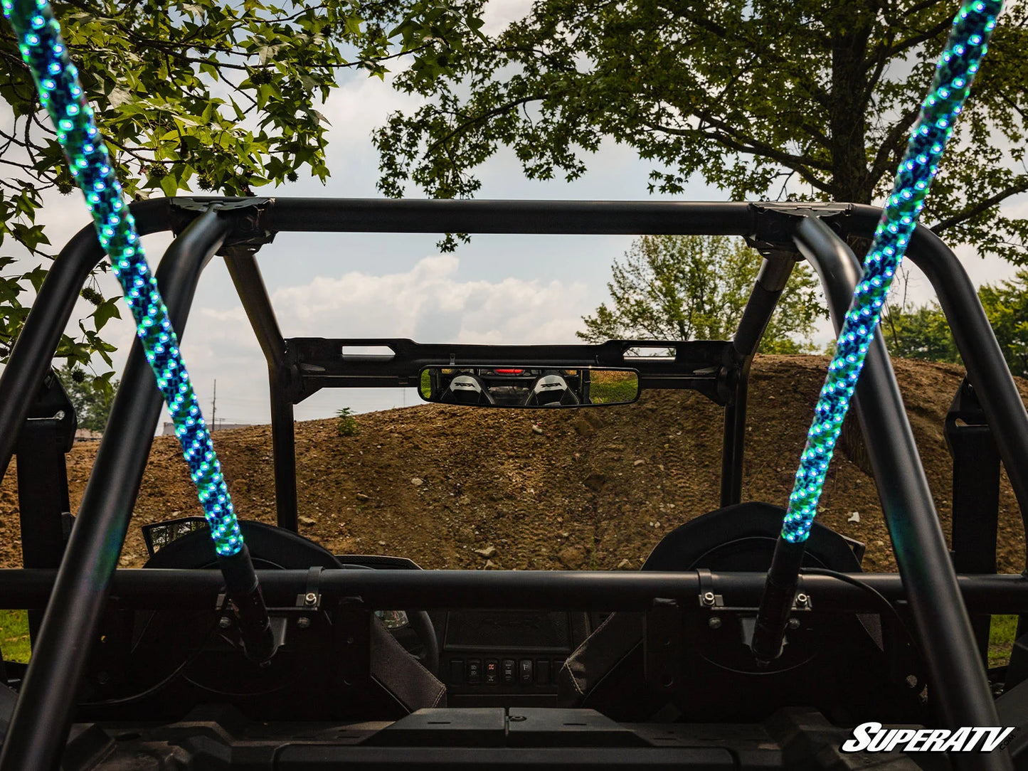 SuperATV - Arctic Cat / Textron 17" Curved Rear View Mirror