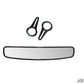 SuperATV - Kawasaki 17" Curved Rear View Mirror