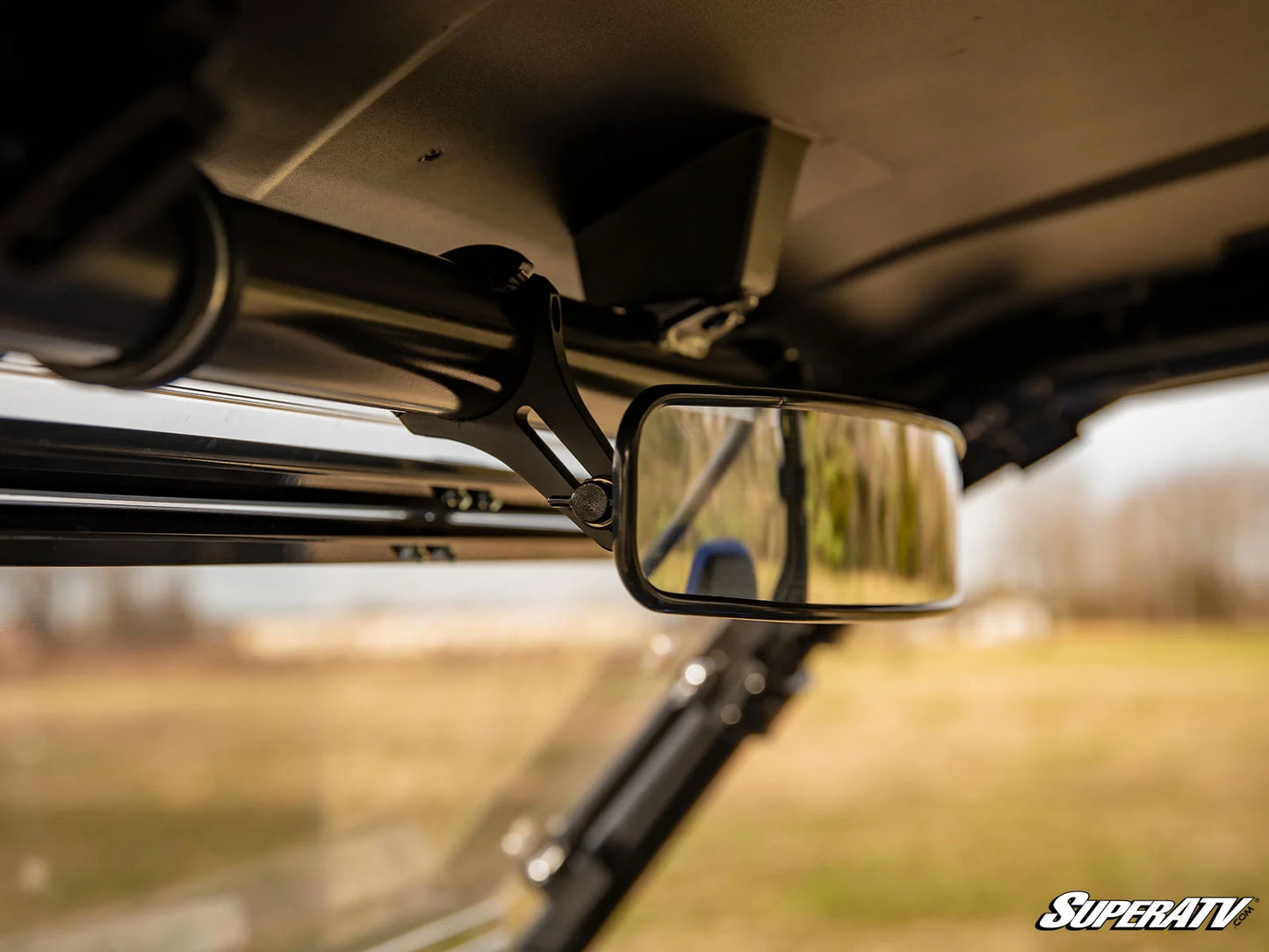 SuperATV - Polaris 17" Curved Rear View Mirror