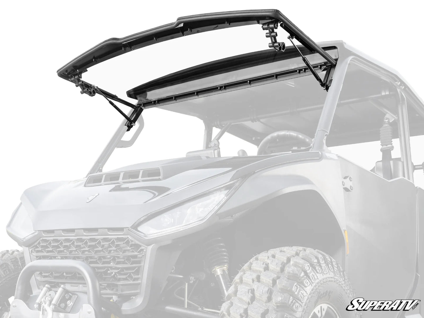 SuperATV - Segway Fugleman UT10 Scratch-Resistant Flip Windshield