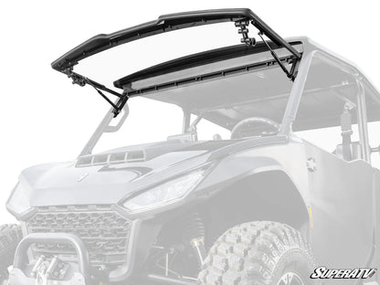 SuperATV - Segway Fugleman UT10 Scratch-Resistant Flip Windshield