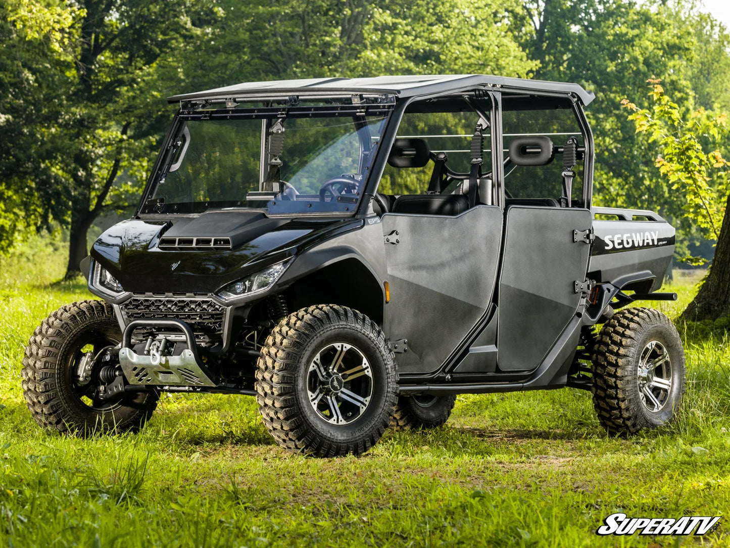SuperATV - Segway Fugleman UT10 Scratch-Resistant Flip Windshield