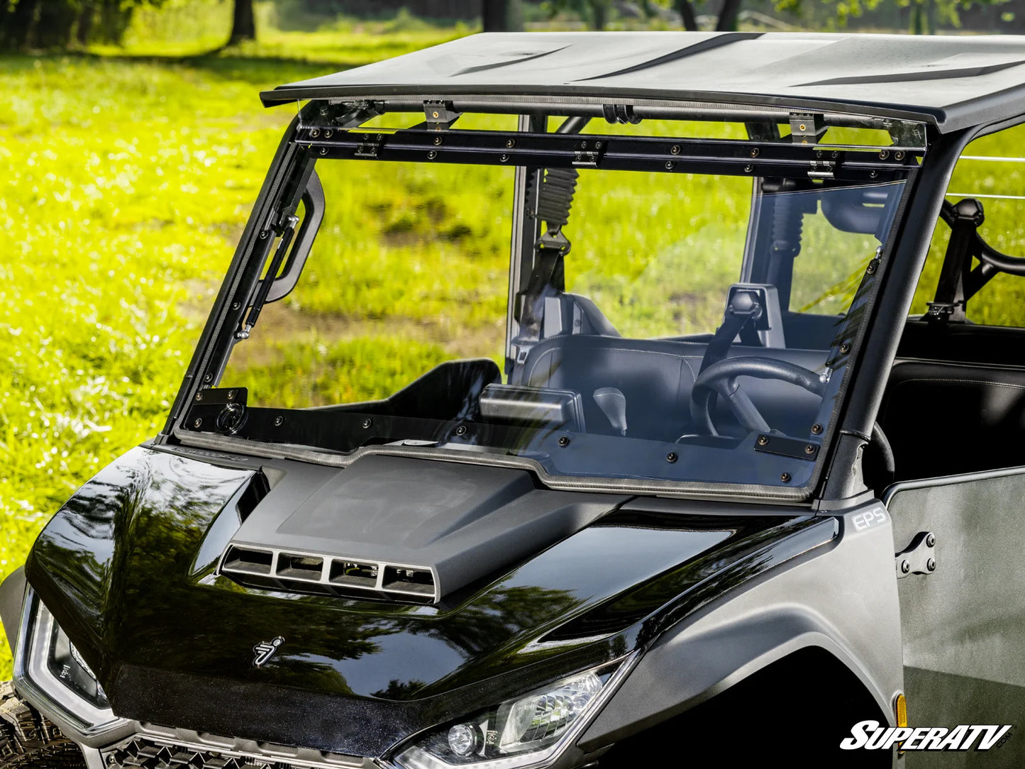 SuperATV - Segway Fugleman UT10 Scratch-Resistant Flip Windshield