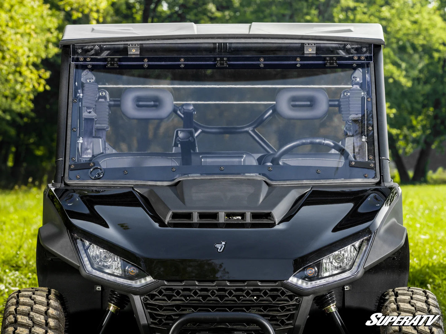 SuperATV - Segway Fugleman UT10 Scratch-Resistant Flip Windshield