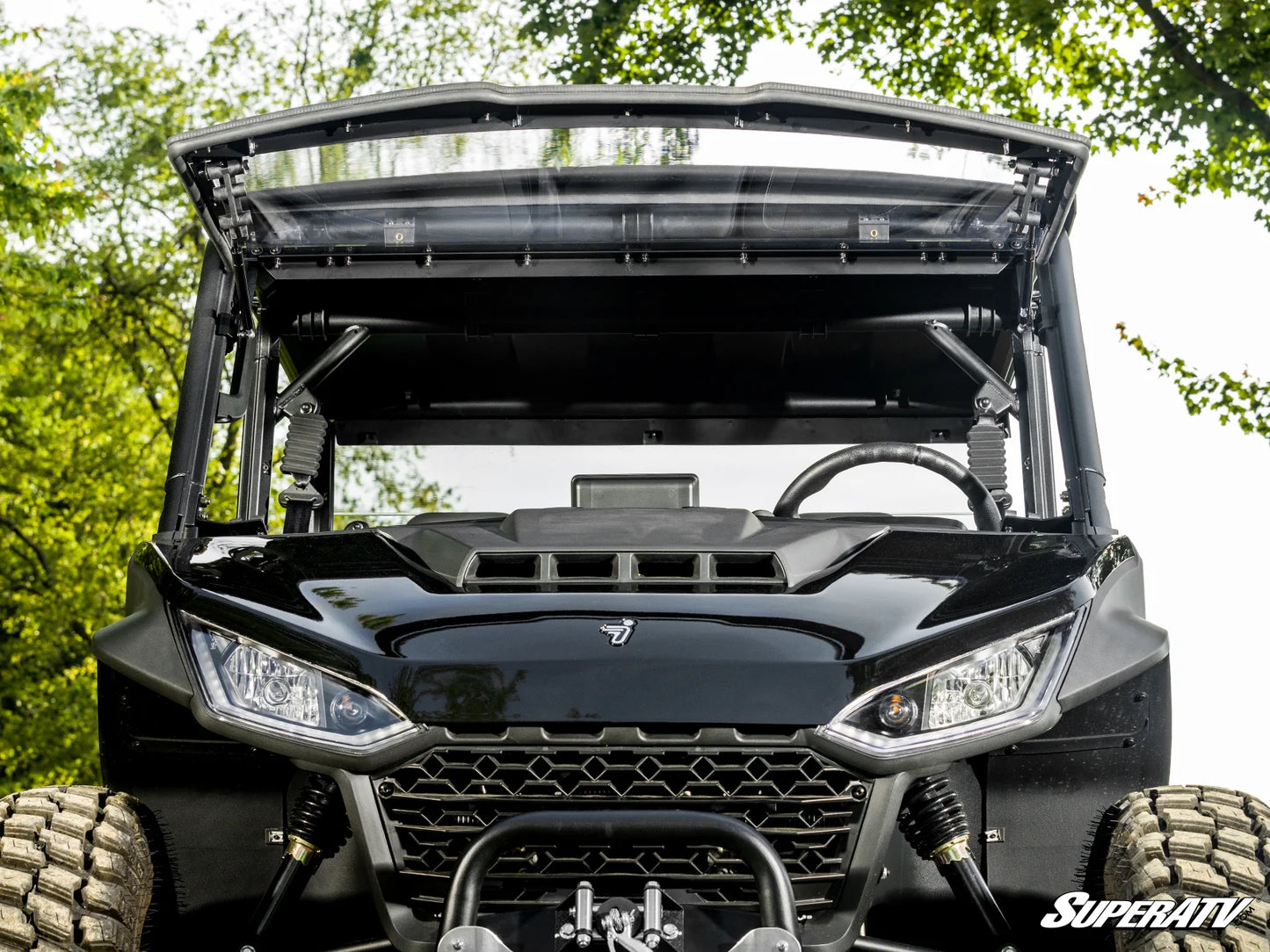SuperATV - Segway Fugleman UT10 Scratch-Resistant Flip Windshield
