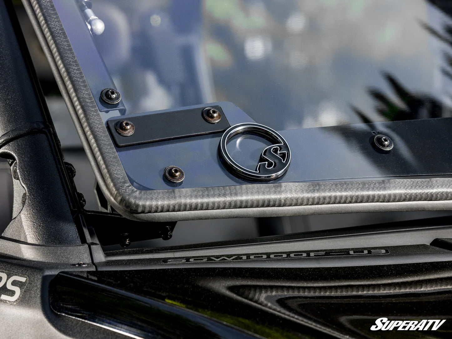 SuperATV - Segway Fugleman UT10 Scratch-Resistant Flip Windshield