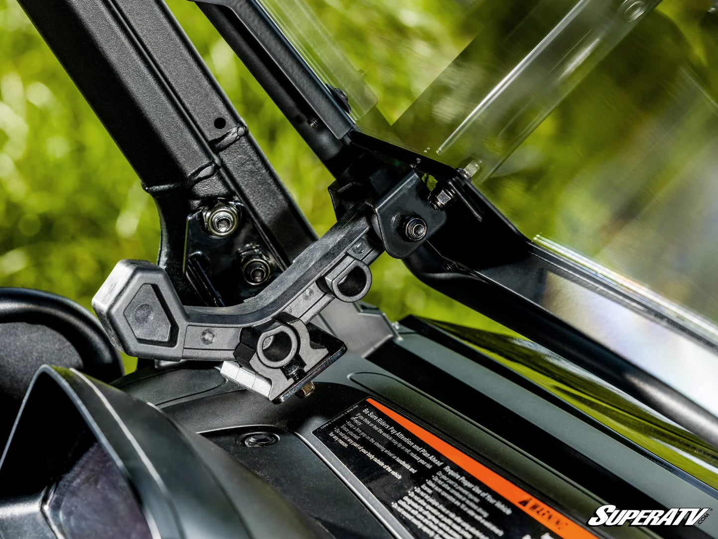 SuperATV - Segway Fugleman UT10 Scratch-Resistant Flip Windshield