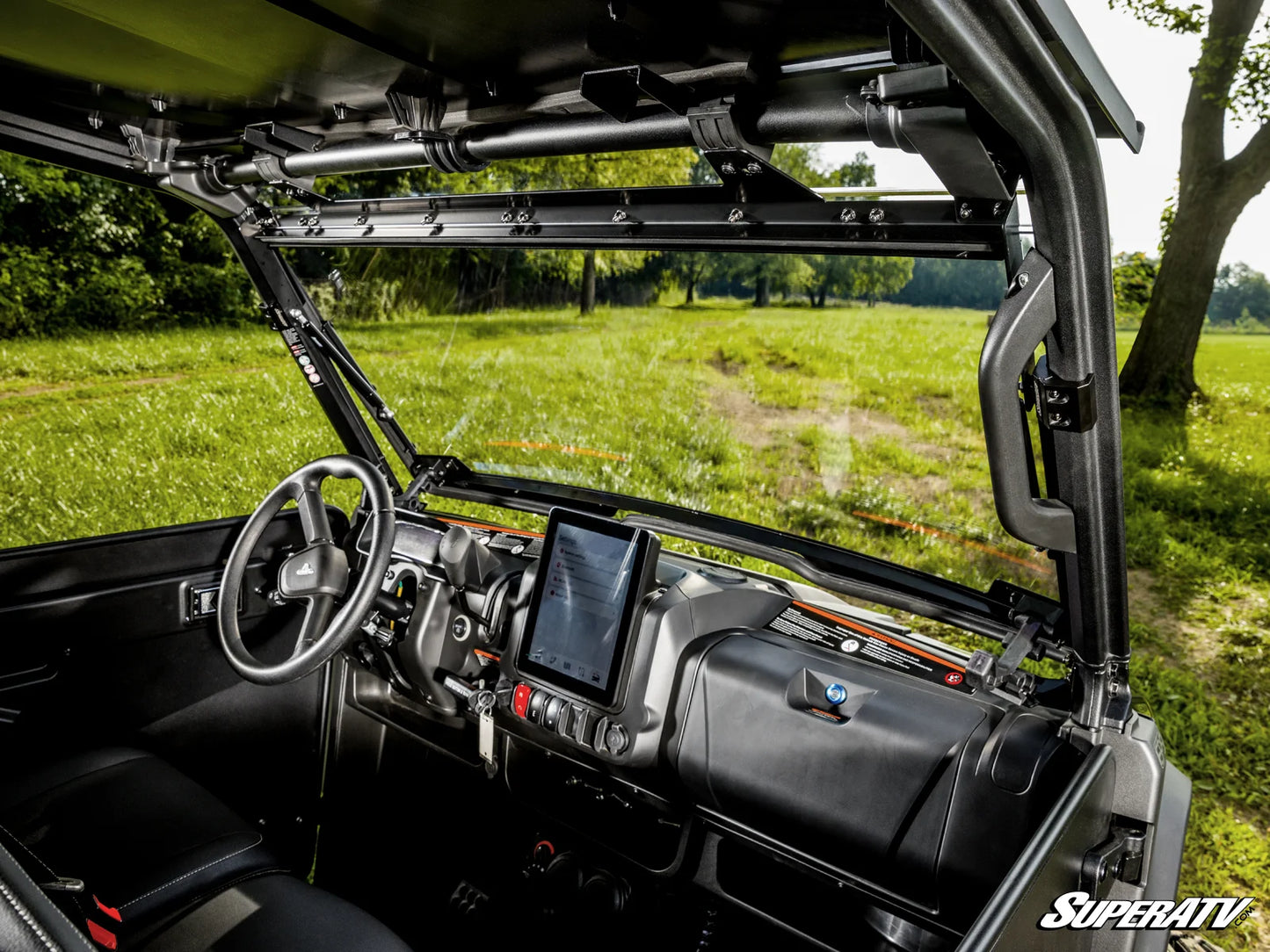 SuperATV - Segway Fugleman UT10 Scratch-Resistant Flip Windshield