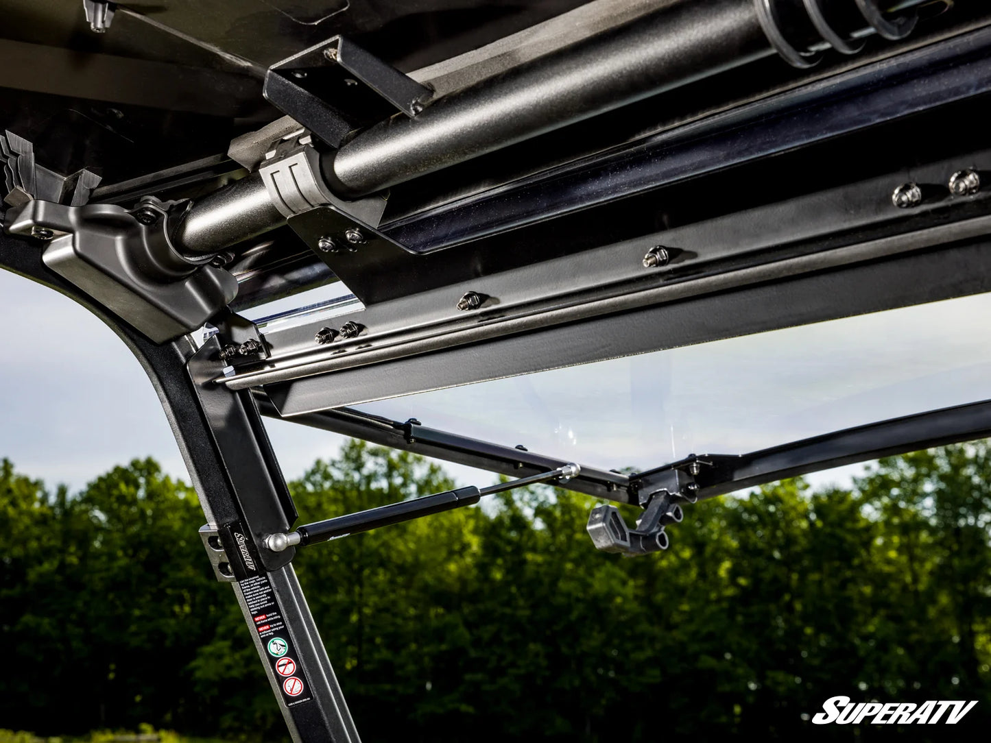 SuperATV - Segway Fugleman UT10 Scratch-Resistant Flip Windshield